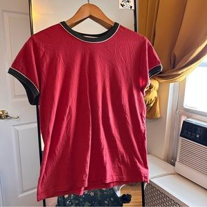 Tuesday Bassen Short Sleeve Ringer T-Shirt